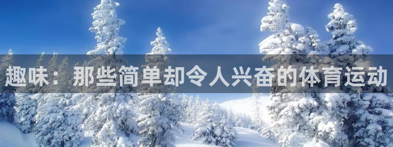 杏宇招商：趣味：那些简单却令人兴奋的体育运动