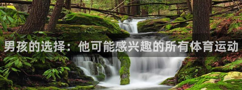 杏宇体育f开户：男孩的选择：他可能感兴趣的所有体育运动